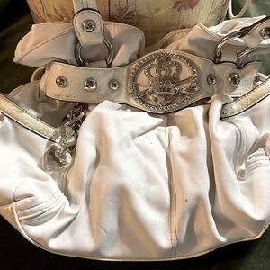 Kathy Van Zeeland White Purse